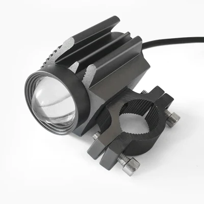 Luces LED para motocicletas casco lateral manillar guía puntero odómetro indicador de velocidad caja de millas luz de motocicleta